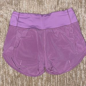 Lululemon purple shorts